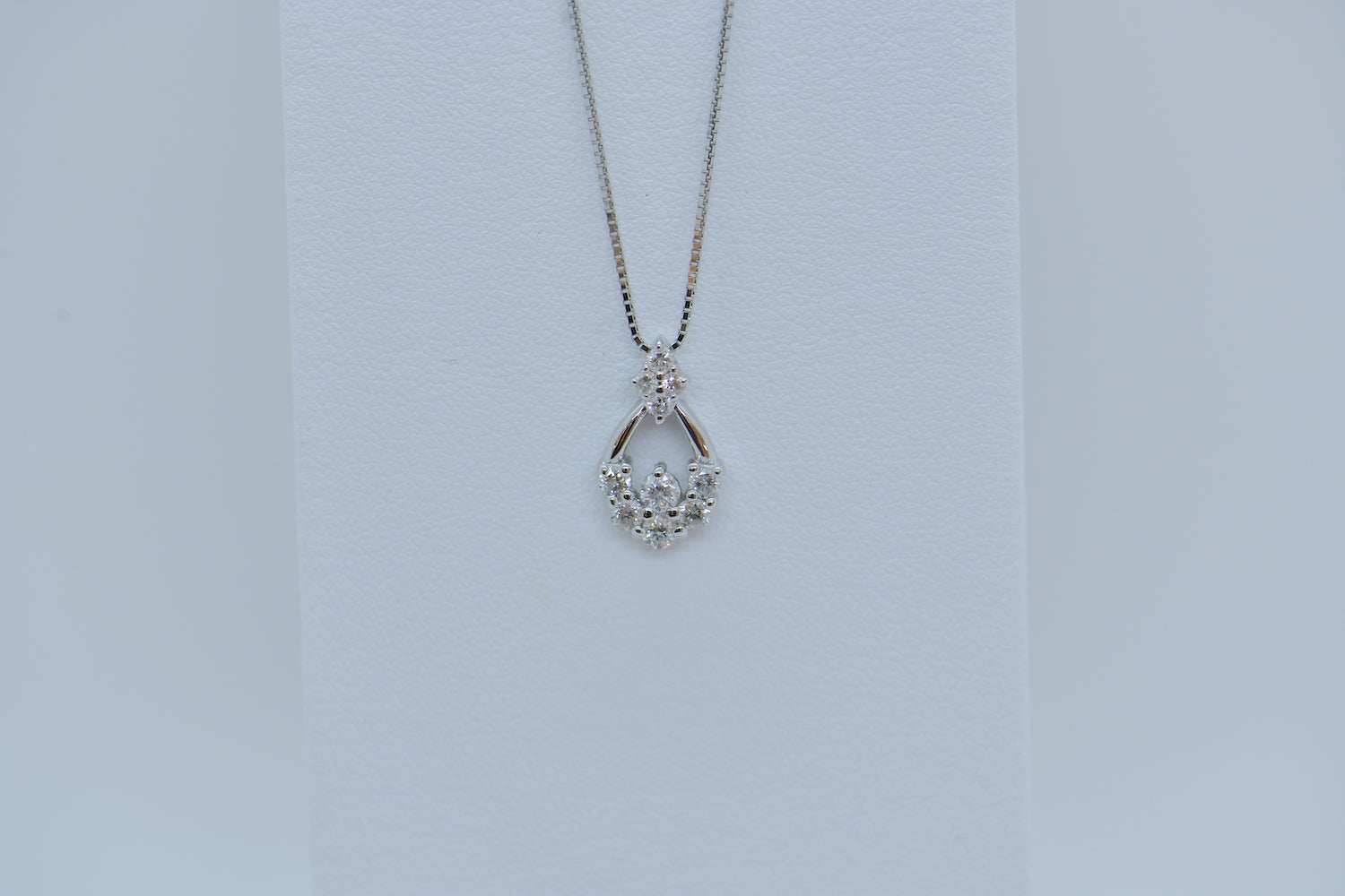 K14WGダイヤモンドペンダントネックレス 0,5ct – ワイティーアクト
